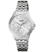 Citizen Women's Stainless Steel Bracelet Watch 35mm Ed8100-51a