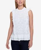 Tommy Hilfiger Ruffled Tank Top, Created For Macy's
