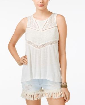 American Rag Crochet Tank Top