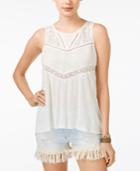 American Rag Crochet Tank Top