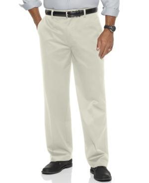 Dockers Big And Tall Pants, Signature Khaki Flat Front
