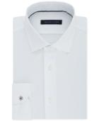 Tommy Hilfiger Men's Slim-fit Non-iron Performance Stretch Check Dress Shirt