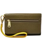 Fossil Preston Perforated Multifunction Wallet