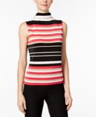 Tommy Hilfiger Zip-up Mock-neck Top