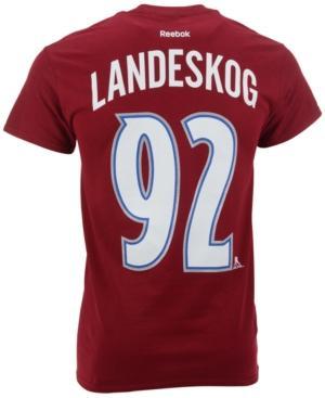 Reebok Men's Short-sleeve Gabriel Landeskog Colorado Avalanche Nhl Player T-shirt