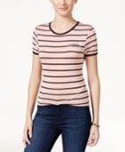 Rebellious One Juniors' California Patch T-shirt