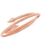 Vince Camuto Rose Gold-tone Coiled Spike Bracelet