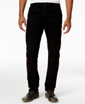 True Religion Men's Rocco Slim-fit Stretch Moto Jeans
