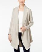 Style & Co Shawl-collar Open-front Cardigan, Only At Macy's