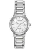 Citizen Women's Eco-drive Stainless Steel Bracelet Watch 27mm Ew2370-57a
