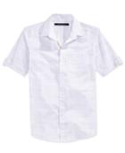 Sean John Men's Chisel Checked Short-sleeve Shirt, Created For Macy's