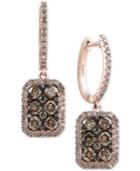Effy Final Call Diamond Drop Earrings (1-3/4 Ct. T.w.) In 14k Rose Gold