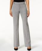 Charter Club Patterned Flare-leg Trousers, Only At Macy's