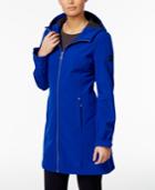 Calvin Klein Petite Hooded Raincoat