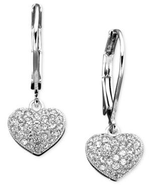 Eliot Danori Earrings, Crystal Heart