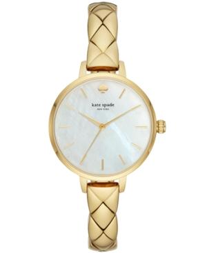 Kate Spade New York Women's Metro Gold-tone Stainless Steel Bracelet Watch 34mm