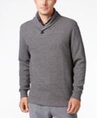 Tasso Elba Men's Heather Shawl-collar Sweater, Only At Macy's