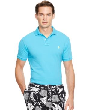 Polo Ralph Lauren Men's Custom-fit Mesh Polo Shirt