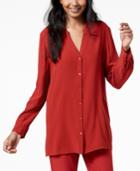 Eileen Fisher Silk Stand-collar Tunic, Regular & Petite