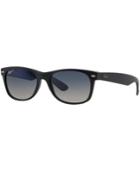 Ray-ban Polarized New Wayfarer Gradient Sunglasses, Rb2132 55