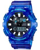 G-shock Men's Analog-digital Blue Resin Strap Watch 51mm