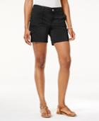 Style & Co Petite Zig-zag Cargo Shorts, Only At Macy's