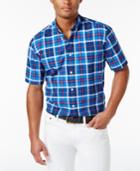 Tommy Hilfiger Men's Makini Plaid Short-sleeve Shirt