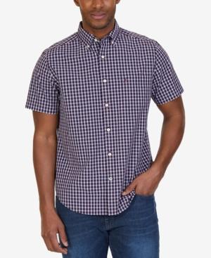 Nautica Men's Riviera Plaid Pocket Shirt