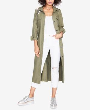 Rachel Rachel Roy Cotton Embroidered Duster Jacket, Created For Macy's