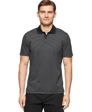 Calvin Klein Interlock Striped Polo Shirt