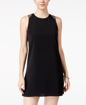 Speechless Juniors' Embellished Shift Dress