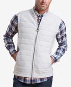 Barbour Men's Copeland Light Beige Quilted Full-zip Gilet