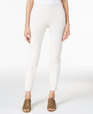 Eileen Fisher Organic Cotton-blend Stretch Twill Skinny Pants, Regular & Petite