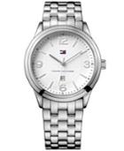 Tommy Hilfiger Men's Silver-tone Bracelet Watch 42mm 1710347