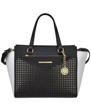 Anne Klein Graphic Island Medium Satchel
