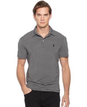 Polo Ralph Lauren Striped Performance Lisle Polo Shirt