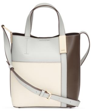 Dkny Sam Colorblocked Crossbody Tote