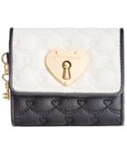 Betsey Johnson Swag Heart French Wallet