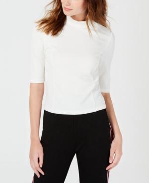 Xoxo Juniors' Rib-knit Mock-neck Crop Top
