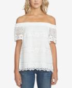 1.state Off-the-shoulder Lace Top