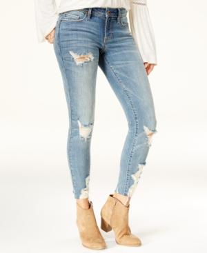 American Rag Juniors' Ripped Skinny Jeans, Created For Macy's