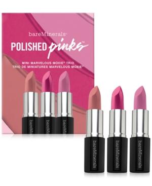 Bareminerals Polished Pinks Mini Marvelous Moxie Trio