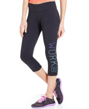 Ideology Graphic-print Capri Leggings