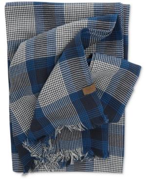 Original Penguin Men's Over-sized Reversible Woven Scarf