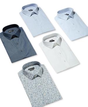 Bar Iii Men's Slim-fit Stretch Light Blue Dress Shirt, Created For Macy's