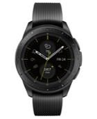 Samsung Unisex Galaxy Bluetooth Onyx Black Silicone Strap Smart Watch 42mm