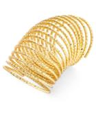 Thalia Sodi Gold-tone Long Textured Coil Statement Ring, Only At Macy's