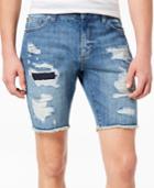 American Rag Men's Ripped Denim Shorts, Created For Macy's