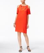 Thalia Sodi Cold-shoulder Necklace Dress, Created For Macy's