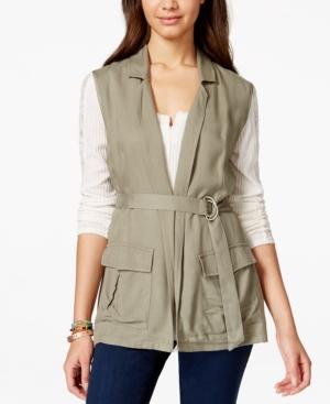 American Rag Belted Utility Vest, Only At Macy's